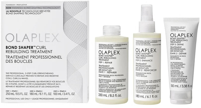 Olaplex Bond Shaper Curl Rebuilding Treatment 3-Step