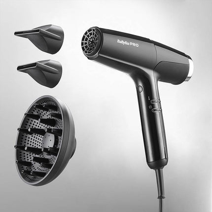 BaByliss PRO FALCO Fohn Zilver 2000Watt