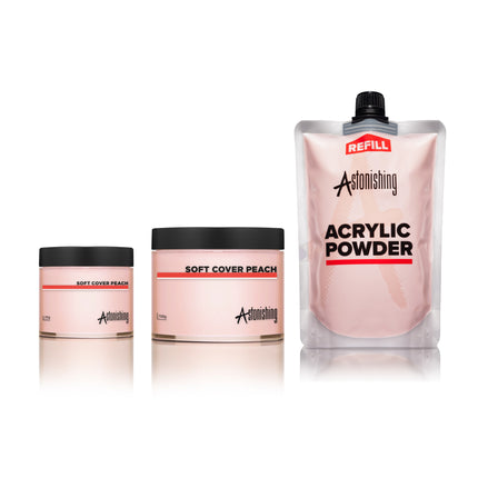 Acrylic Powder Acrylpoeder Soft Cover Peach