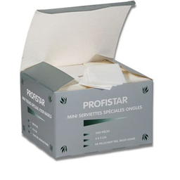 Profistar Nagellak Remover Doekjes Pluisvrij (4cmx5cm - 1000 stuks)