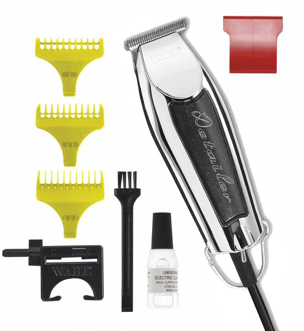 Wahl Detailer Trimmer 32mm Zwart + Monster Clippers Clean & Cool Blade Spray & Olie