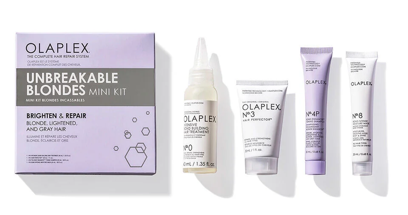 Olaplex Unbreakable Blondes Mini Kit (No.0+No.3+No.4P+No.8)