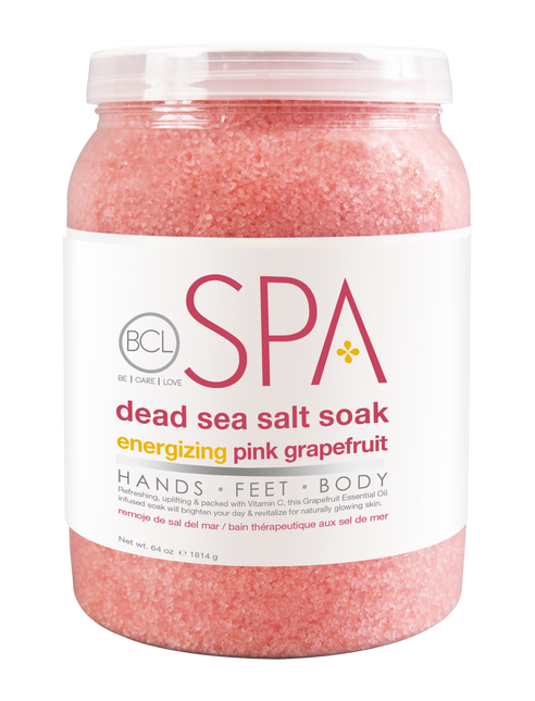 Pink Grapefruit Dead Sea Salt Soak