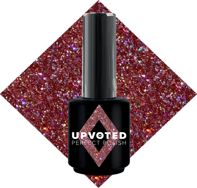 UPVOTED Soak Off Gel Polish #197 Moulin Rouge (15ml)