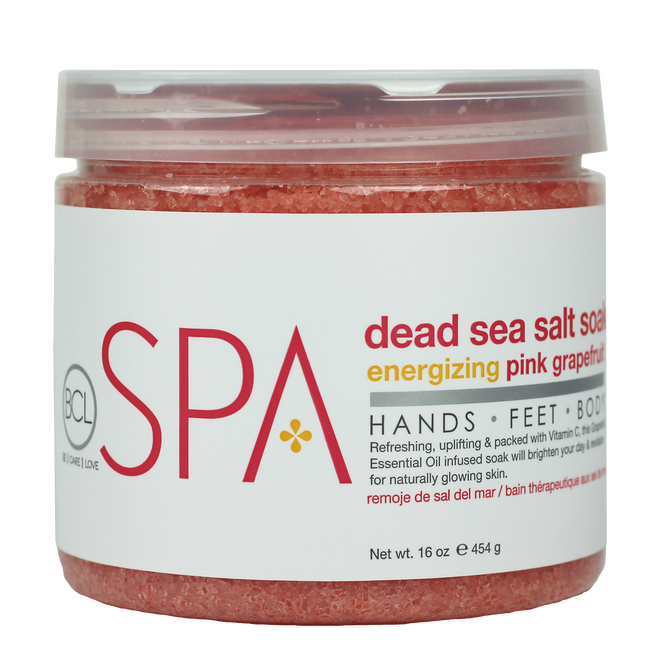 Pink Grapefruit Dead Sea Salt Soak