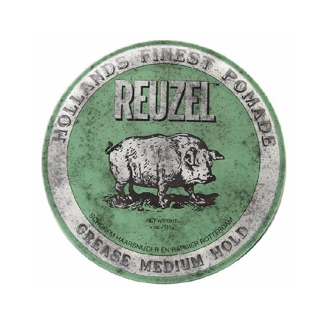 Reuzel Green Pomade Medium Hold Grease Haarwax