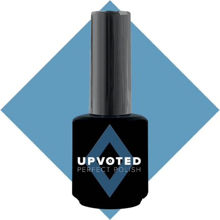 UPVOTED Soak Off Gel Polish #185 Quizzical Denim (15ml)