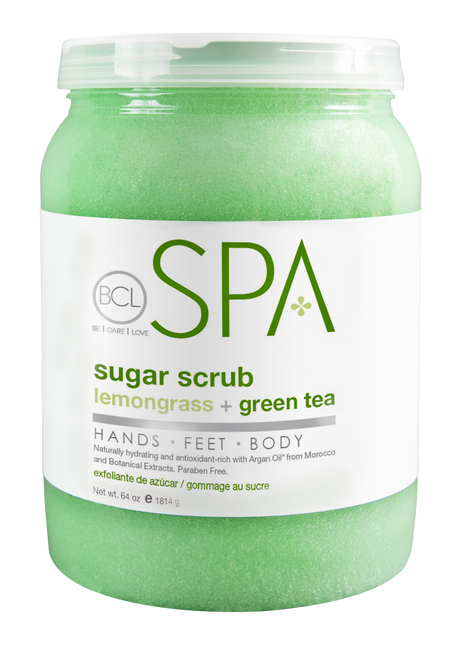 Lemongrass + Green Tea Sugar Scrub