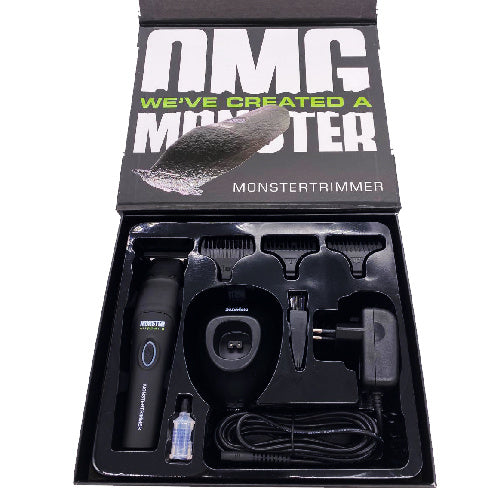 Monster Clippers Combi MONSTERTRIMMER Draadloos Lithium-ion + Monster Clippers Clean & Cool Blade Spray & Olie