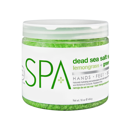 Lemongrass + Green Tea Dead Sea Salt Soak