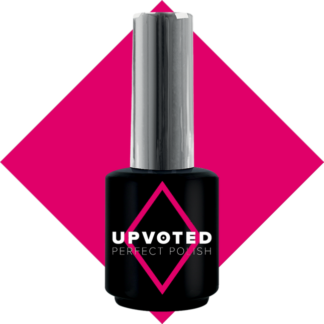 UPVOTED Soak Off Gel Polish #164 Bubble Gum (15ml)