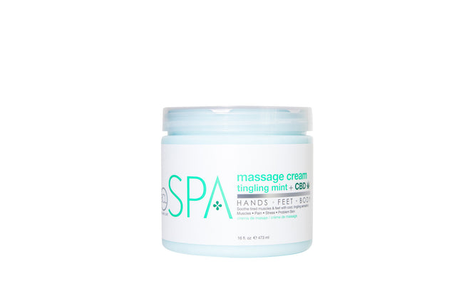 Tingling Mint + CBD Massage Cream