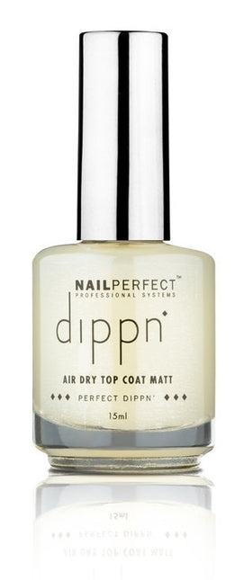 Dippn Air Dry Top Coat Matt (15ml)