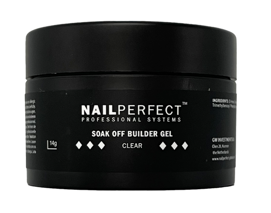 Soak Off Builder Gel Clear (14 Gram)