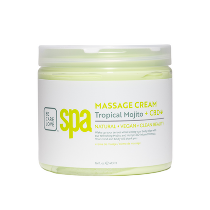 Tropical Mojito + CBD Massage Cream