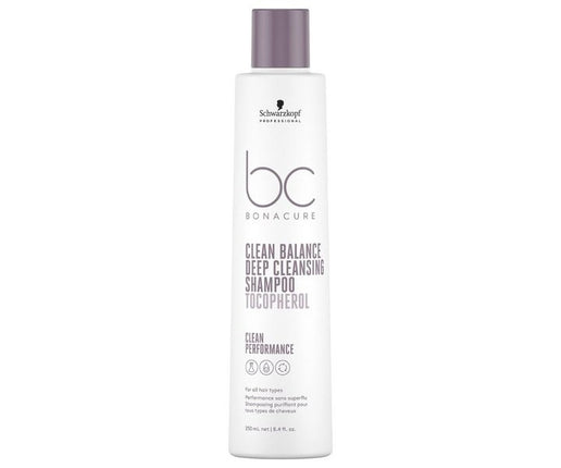 Schwarzkopf Bonacure Clean Balance Deep Cleansing Shampoo Tocopherol