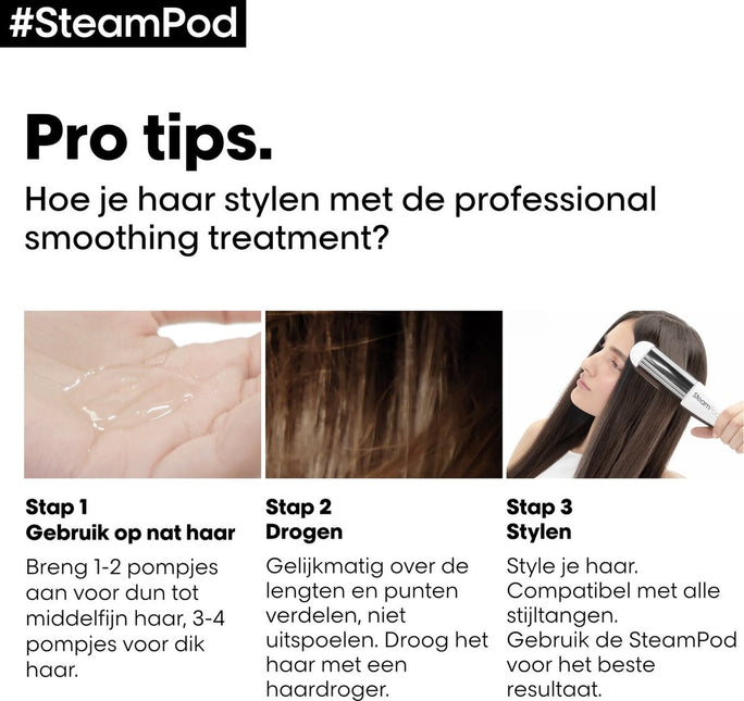 Loreal Steampod Serum Smoothing Treatment 3-in-1 (50ml)