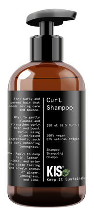 KIS Green Curl Shampoo 100% Vegan